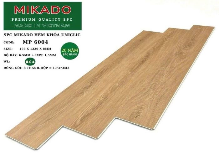 Sàn nhựa giả gỗ 8mm MP 6004